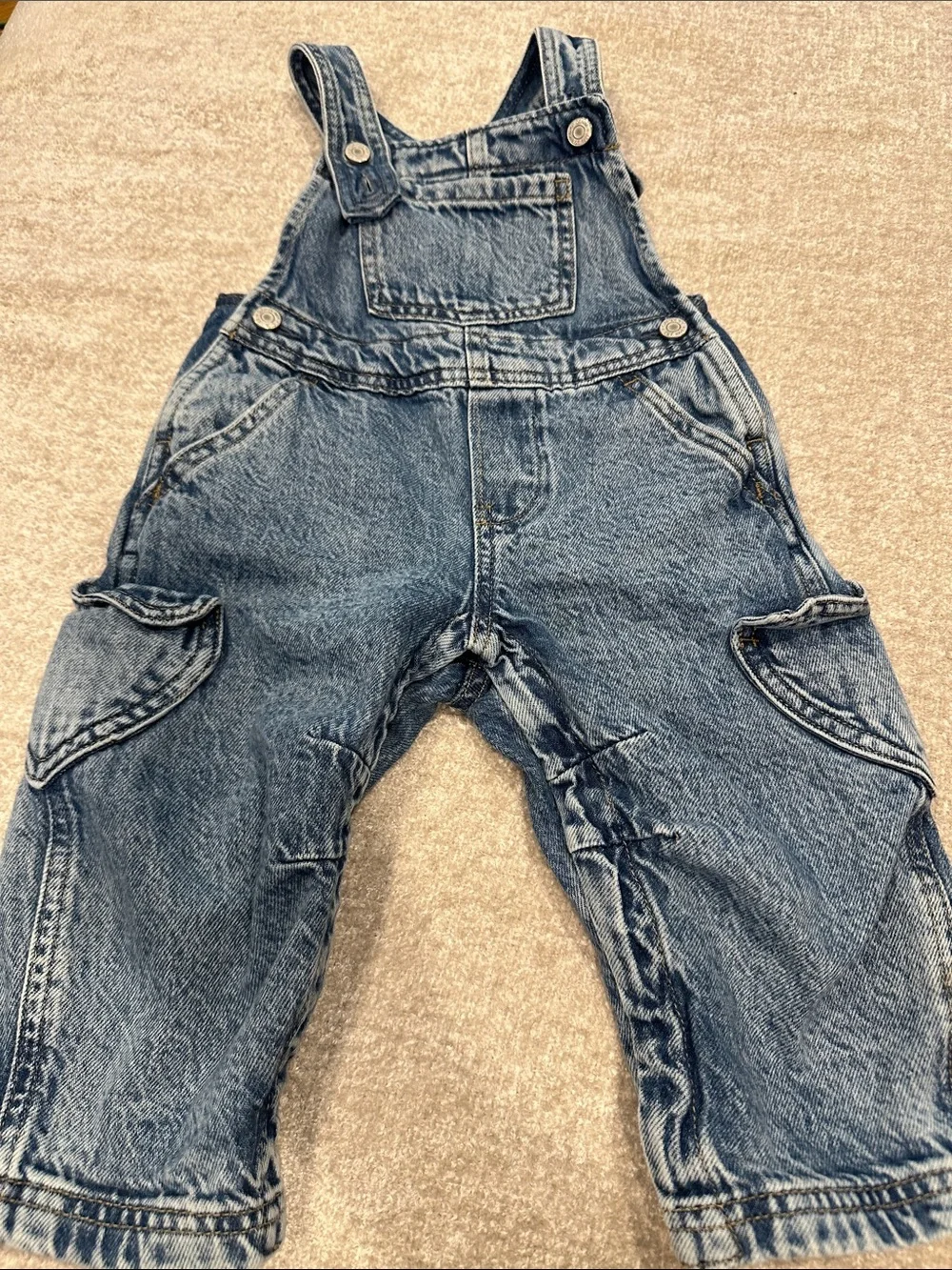 GAP Denim Blue Kids Overalls